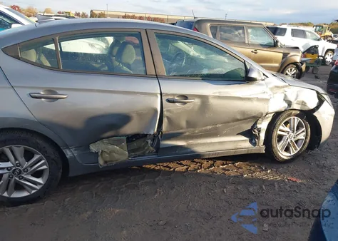 2019 Hyundai Elantra Sel из США, поврежденный, VIN KMHD84LFXKU770229